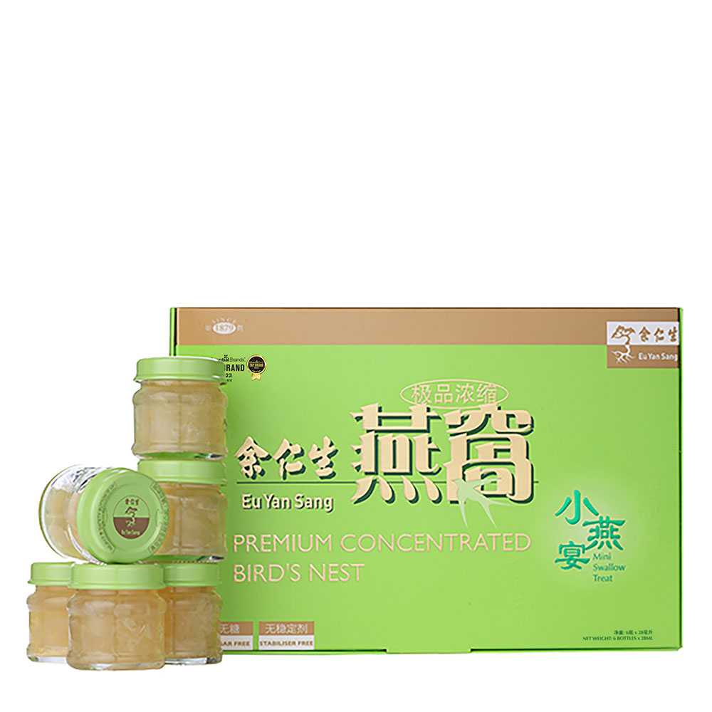 Premium Concentrated Bird's Nest (Sugar Free) Mini Treats 6s