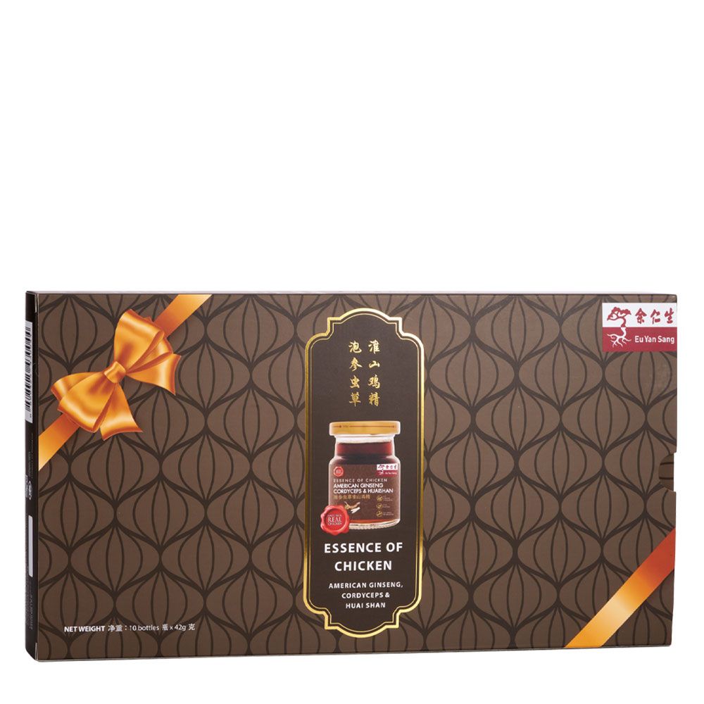 Best Gift Essence Of Chicken With American Ginseng, Cordyceps & Huaishan 10's