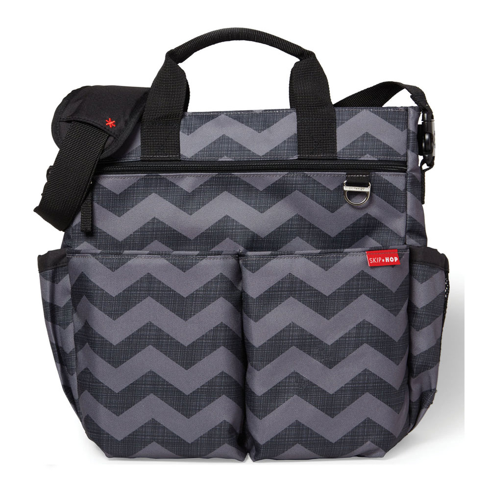 Duo Signature Nappy Bag - Chevron