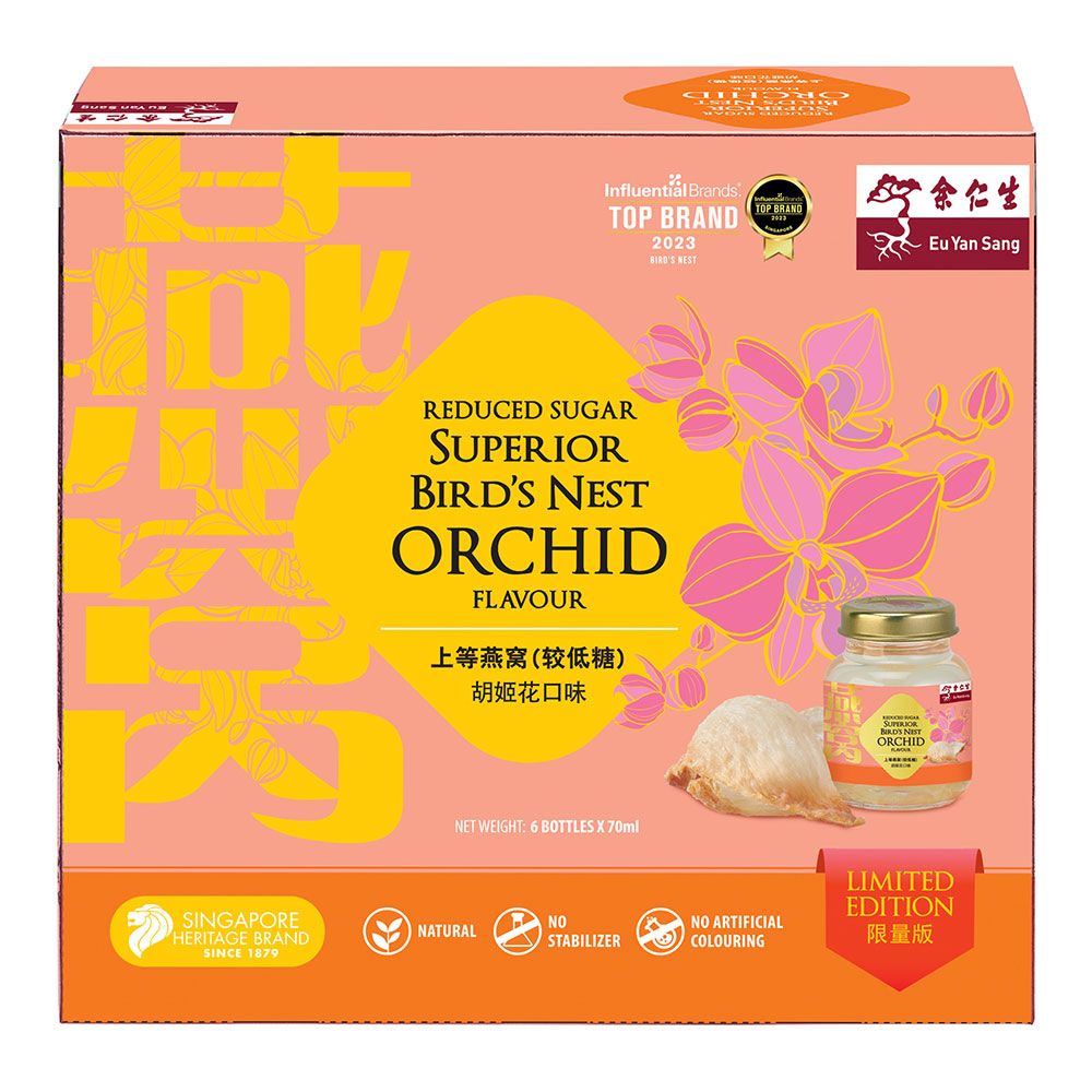 Superior Bird's Nest Orchid Flavour (Reduced Sugar) 6s